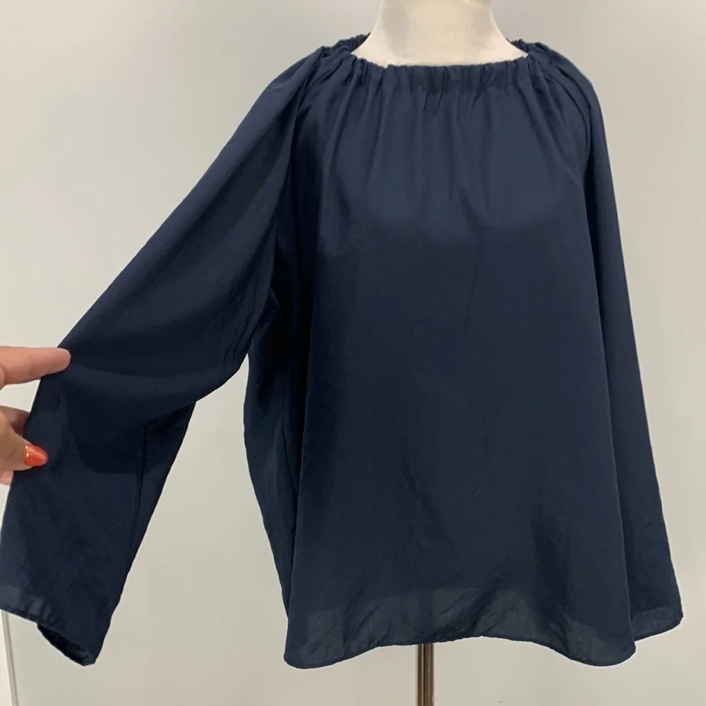 Need Supply Anton Blouse Navy